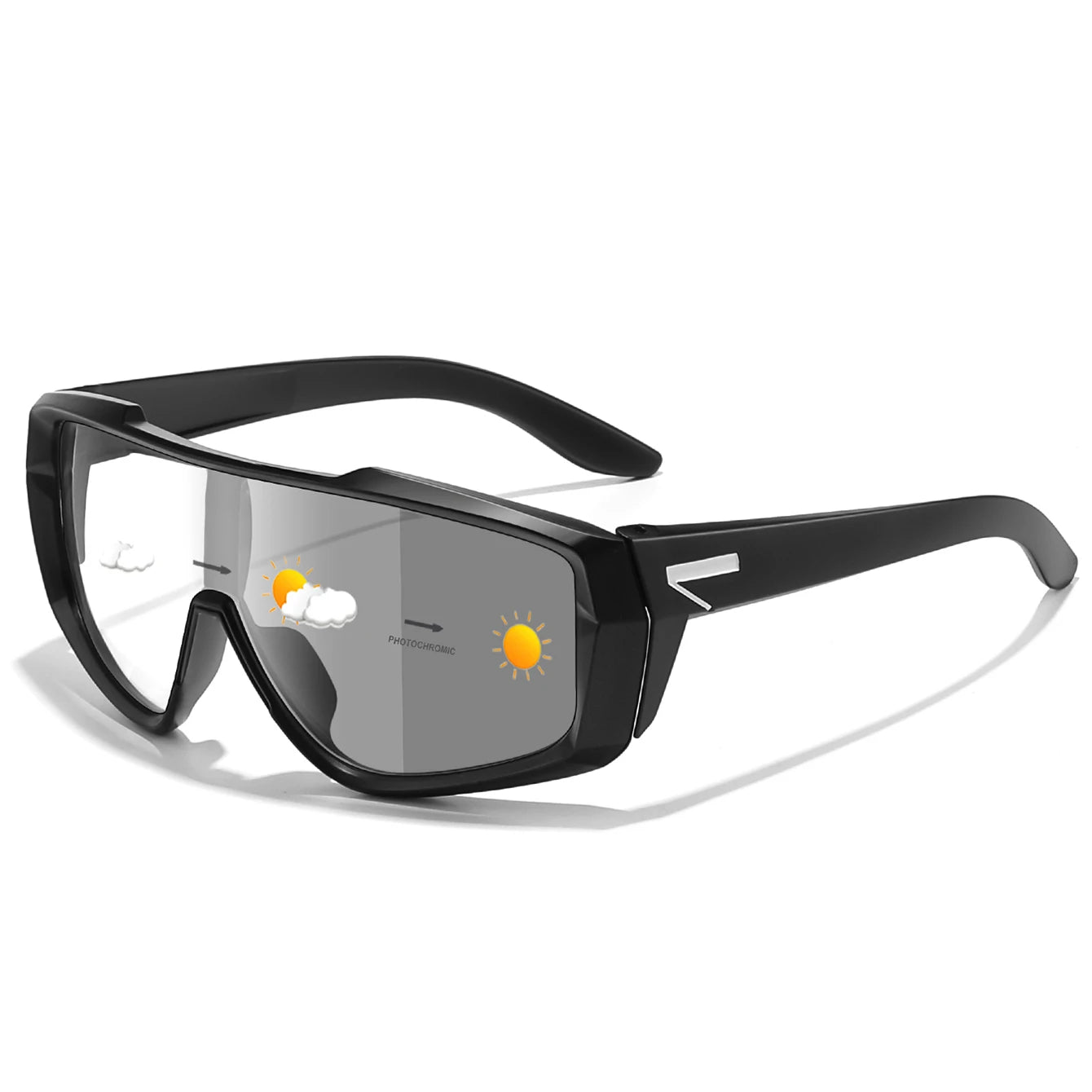 Sportsonnenbrille – Selbsttönende Gläser mit UV-Schutz & Leichtem Gest – Revalki