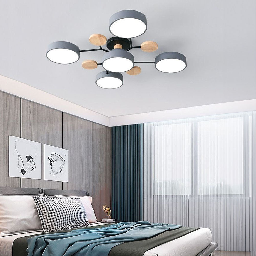 Lumaro – Lámpara de teito LED redonda – Deseño moderno para salón
