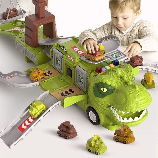 Revalki DinoQuest | Foldable Dinosaur Truck