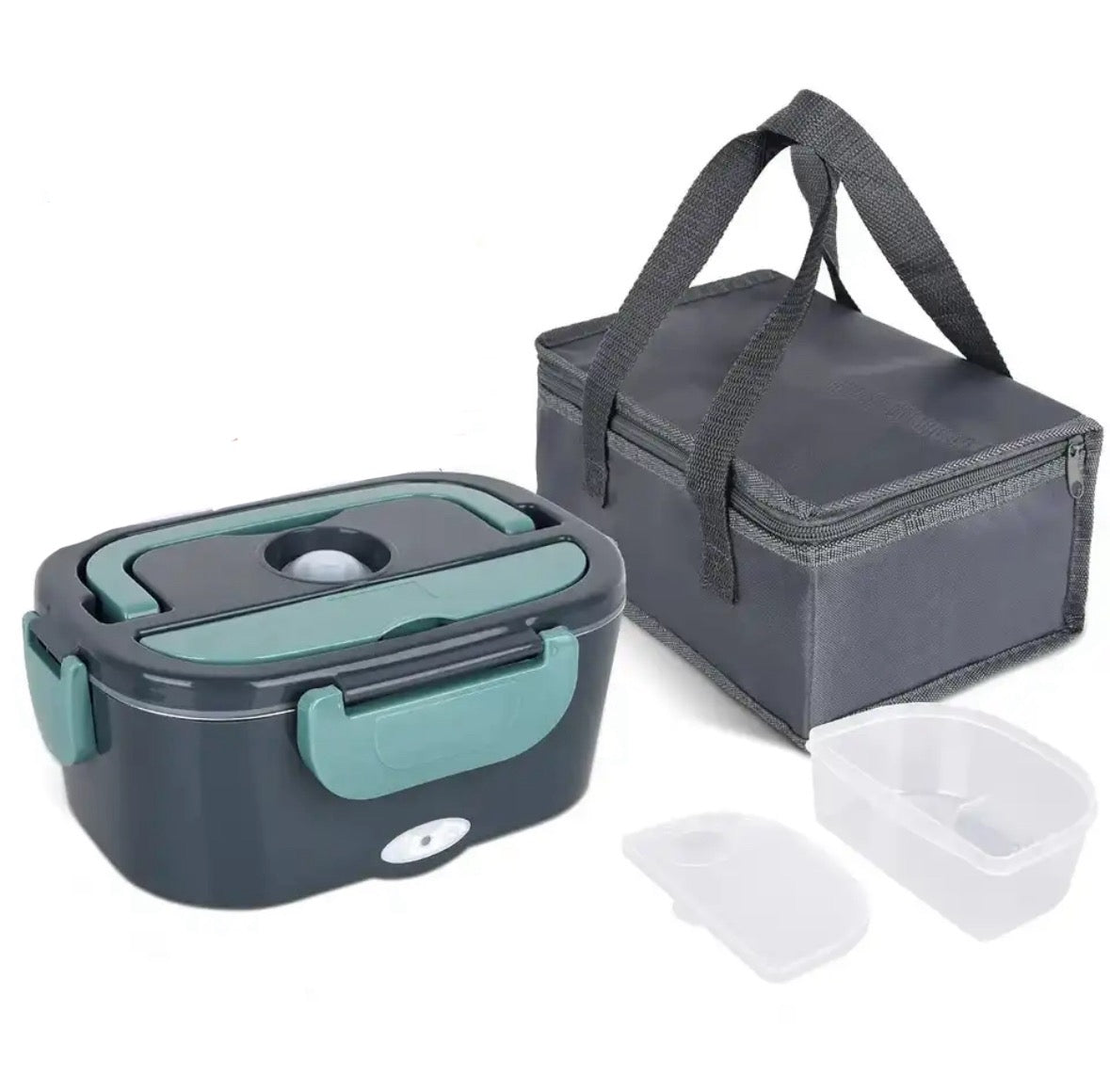 Melzano caixa de almorzo calefactable para comidas quentes de camiño ou na oficina