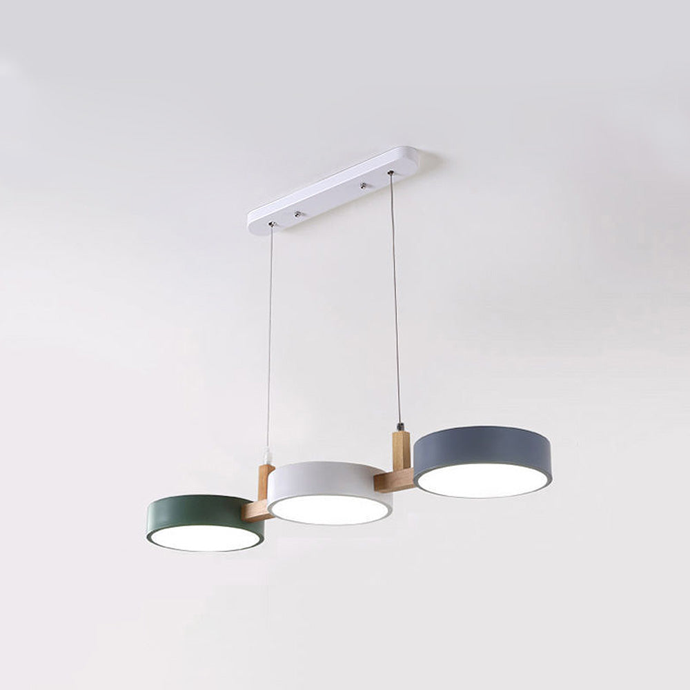 Nordura – Moderne zylindrische Pendelleuchte – mehrere LED-Lichtquellen