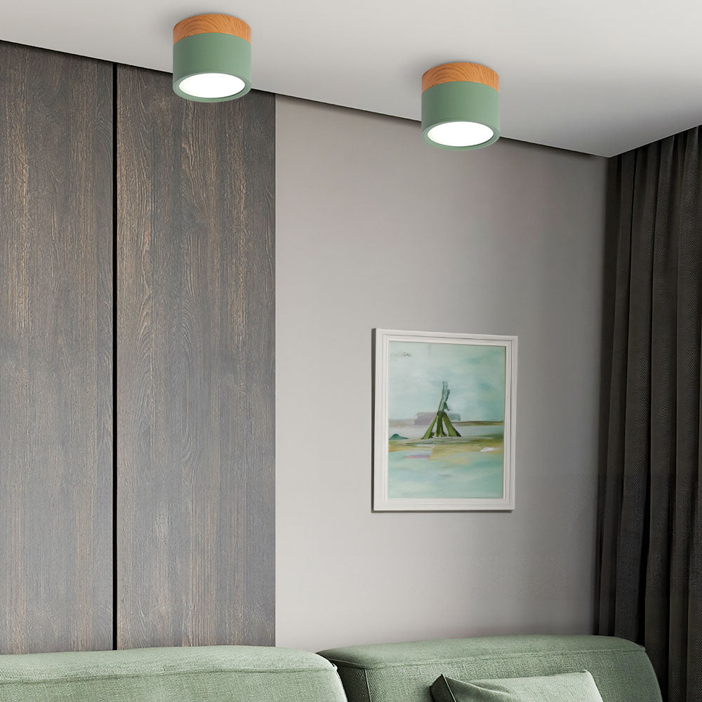 Cylora – Lámpara de techo empotrada compacta – Foco LED moderno de aluminio