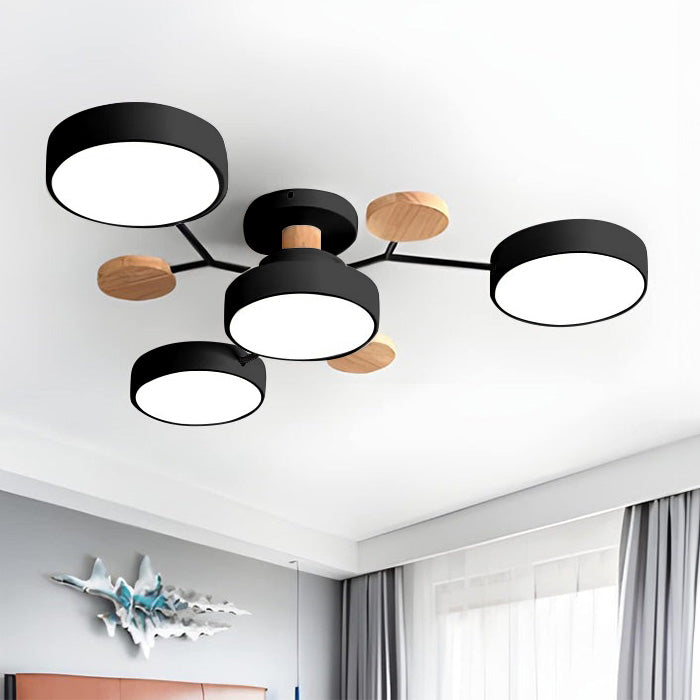 Lumaro – Lámpara de teito LED redonda – Deseño moderno para salón