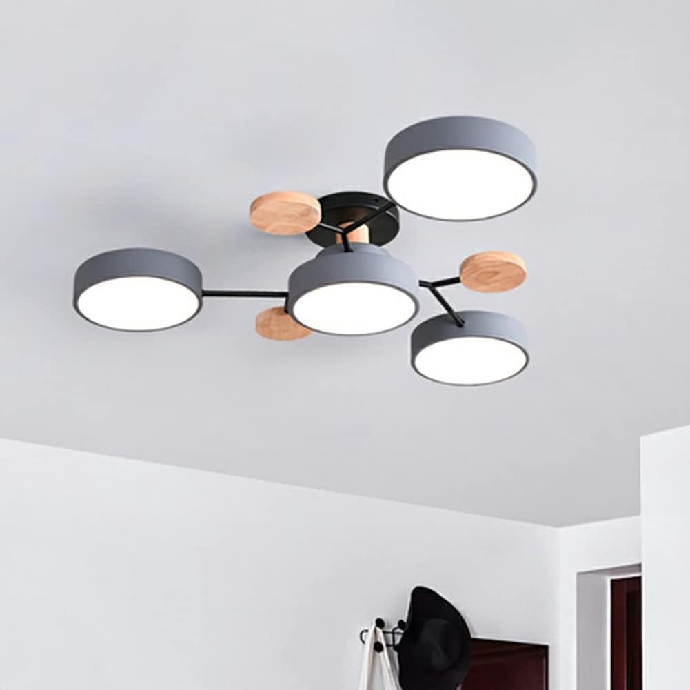 Lumaro – Lámpara de teito LED redonda – Deseño moderno para salón