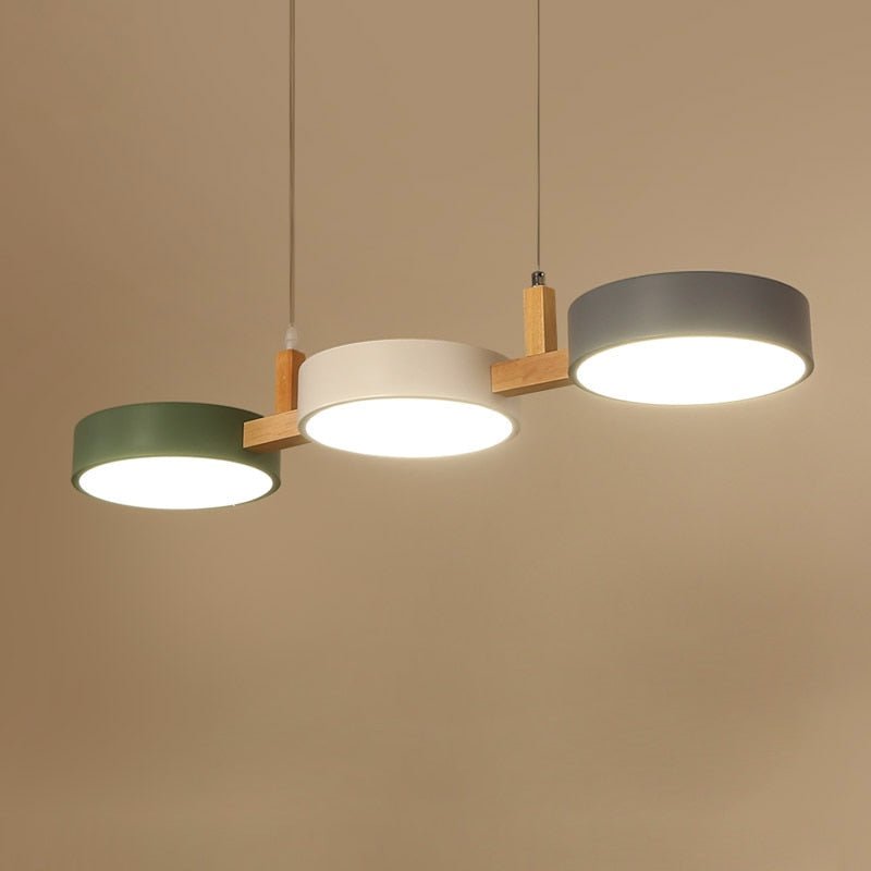 Nordura – Moderne zylindrische Pendelleuchte – mehrere LED-Lichtquellen
