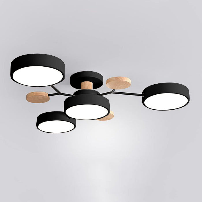 Lumaro – Lámpara de teito LED redonda – Deseño moderno para salón