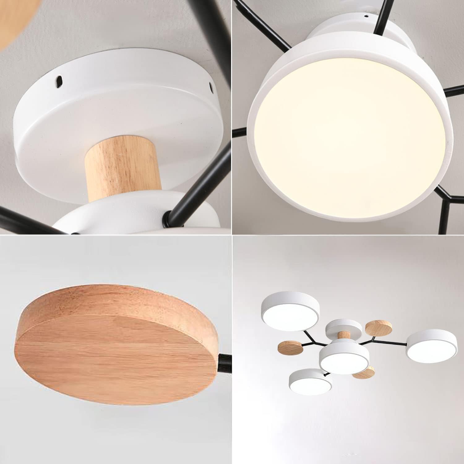 Lumaro – Lámpara de teito LED redonda – Deseño moderno para salón