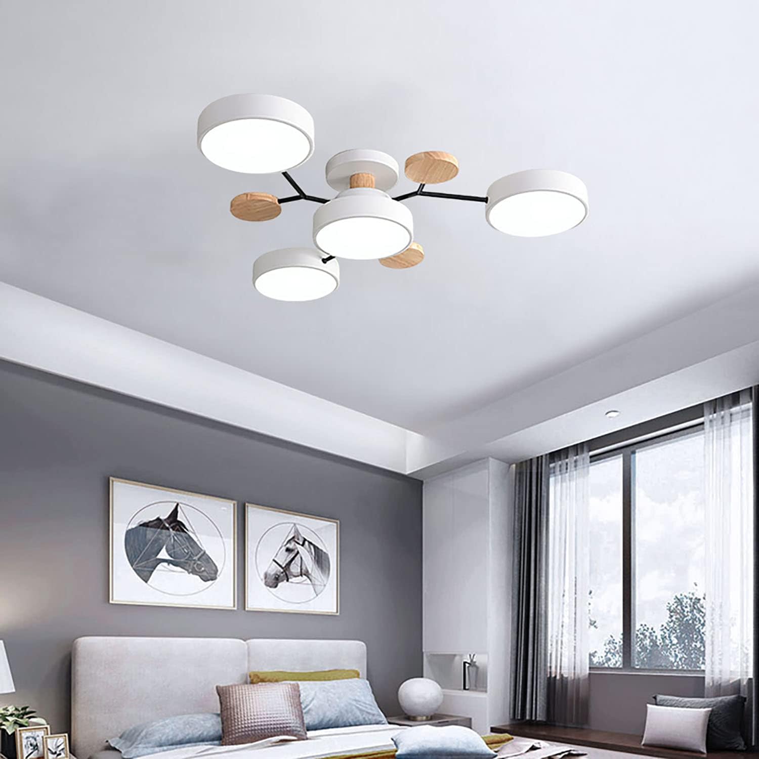 Lumaro – Lámpara de teito LED redonda – Deseño moderno para salón