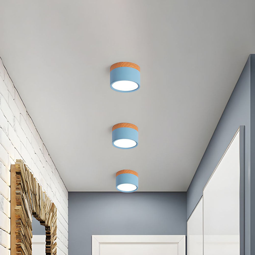 Cylora – Lámpara de techo empotrada compacta – Foco LED moderno de aluminio