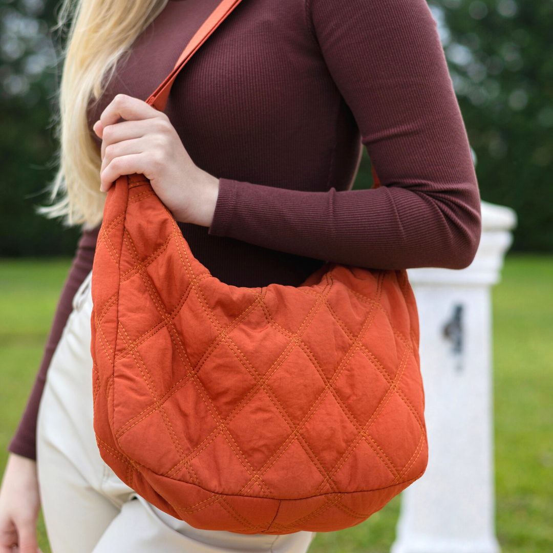 Revalki Quilted Puffer Bag