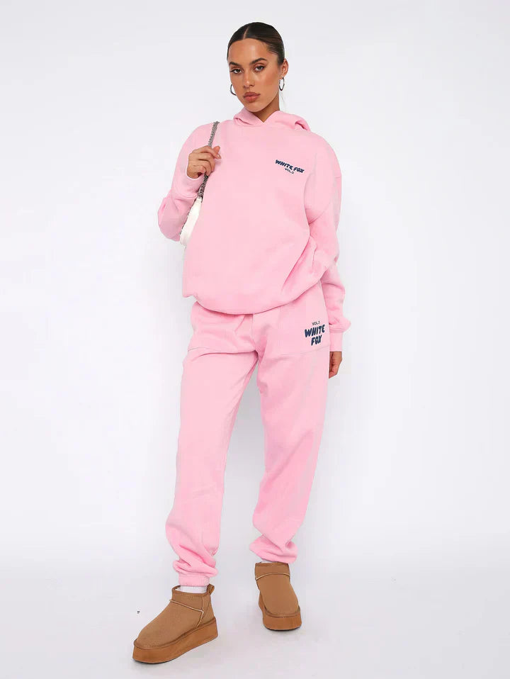 Ezrah – Conjunto de chándal para mujer con sudadera con capucha para correr