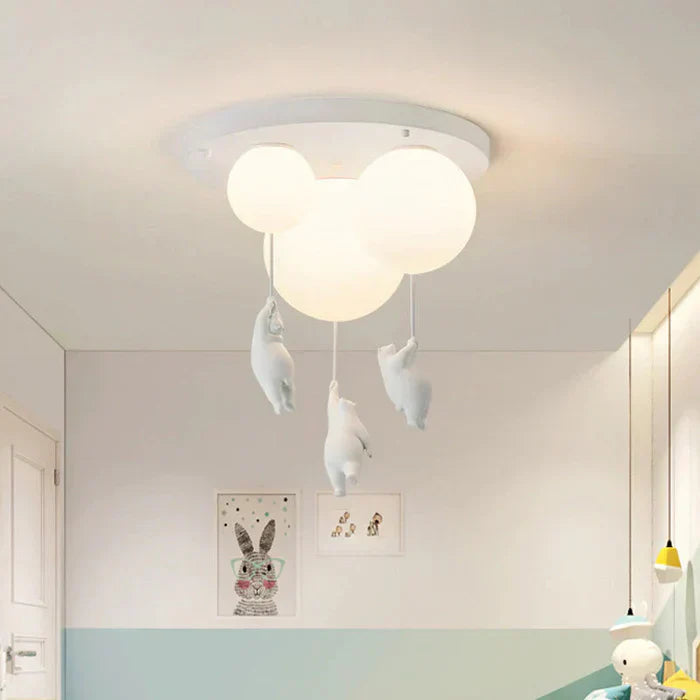 CloudBear Kinderlamp – Plafondlamp met Beer en Ballon Design