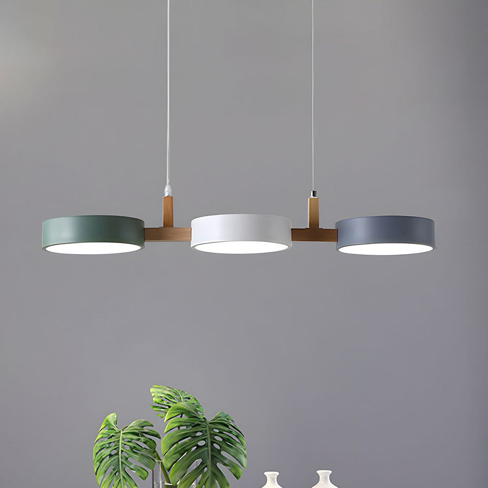 Nordura – Moderne zylindrische Pendelleuchte – mehrere LED-Lichtquellen