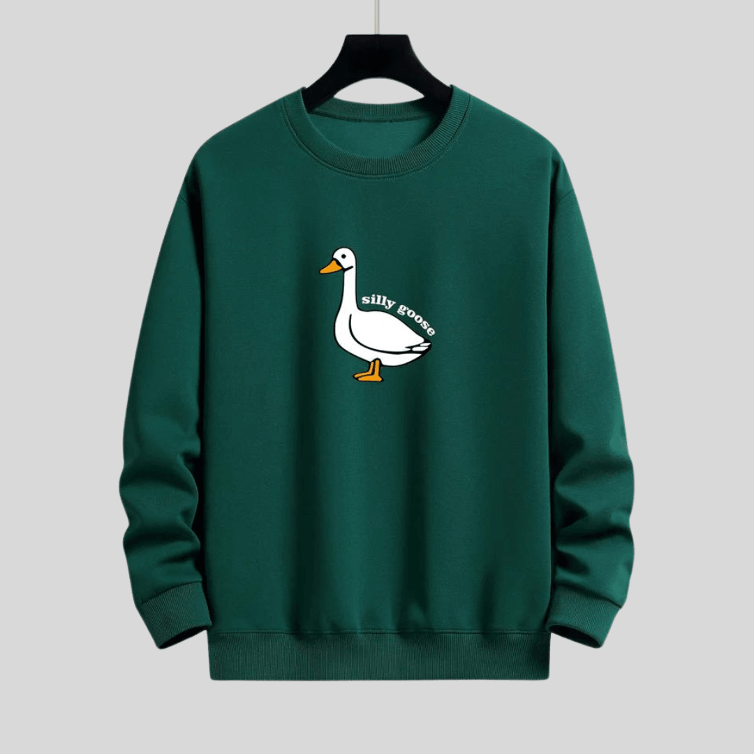 Sudadera con capucha Silly Goose – Comodidad y carácter en estilo streetwear