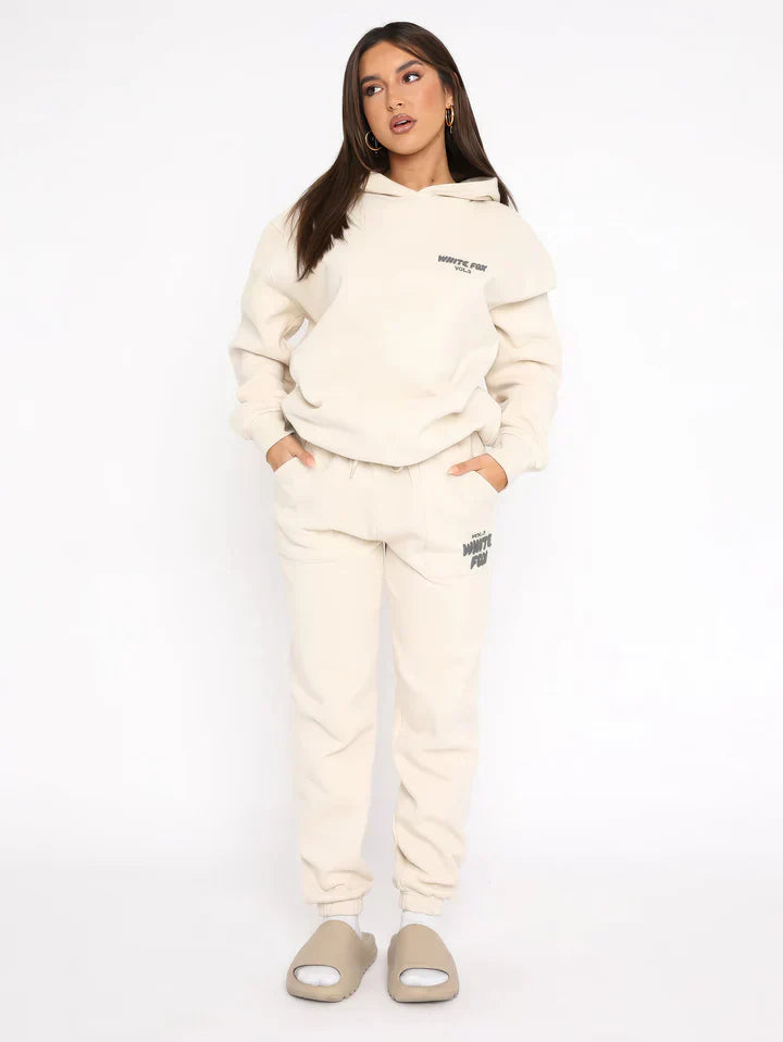 Ezrah – Conjunto de chándal para mujer con sudadera con capucha para correr