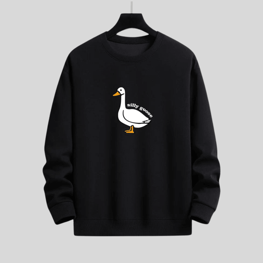 Sudadera con capucha Silly Goose – Comodidad y carácter en estilo streetwear