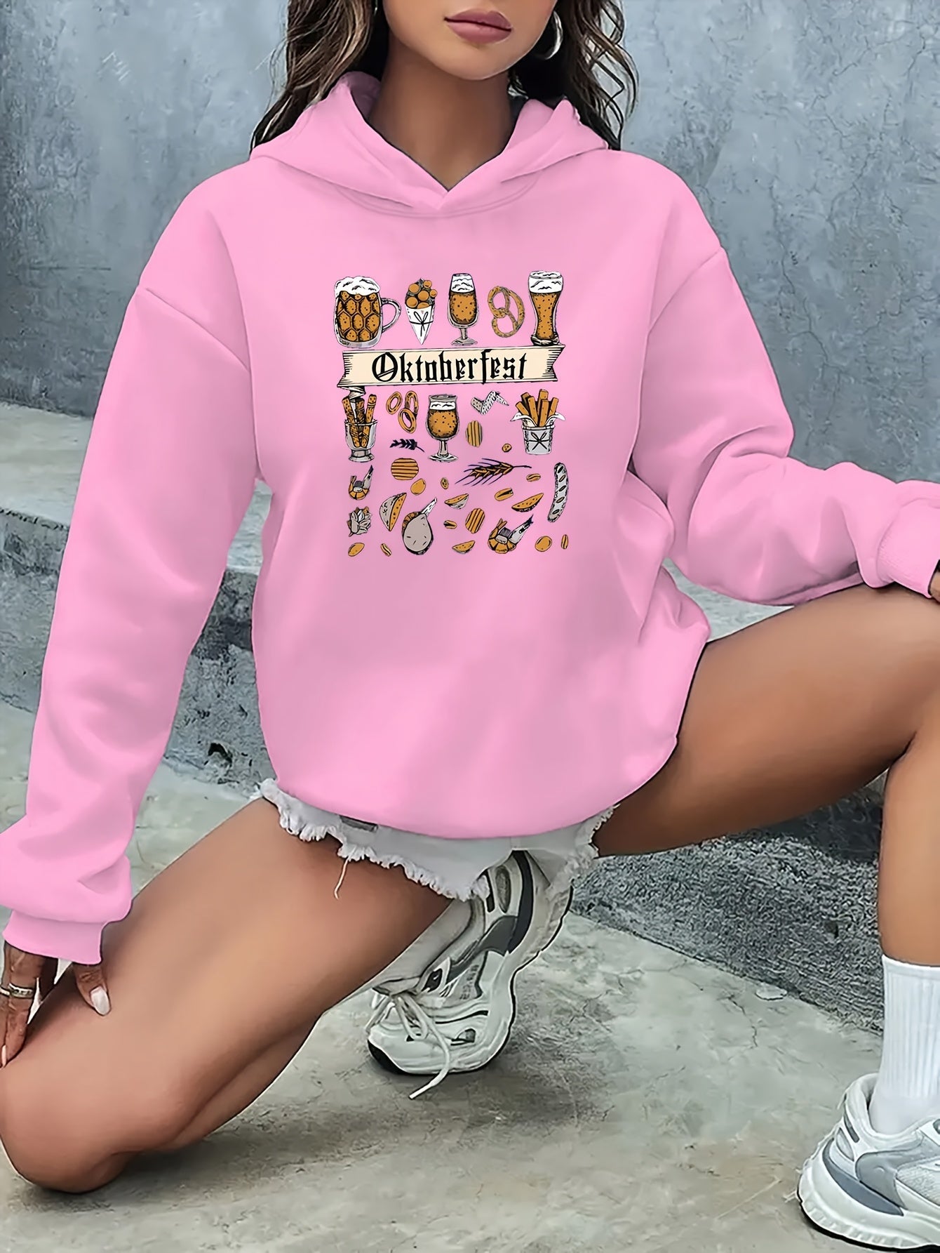 Bavaria Spirit Dameshoodie Anna – warme Oktoberfest hoodie voor herfst en winter