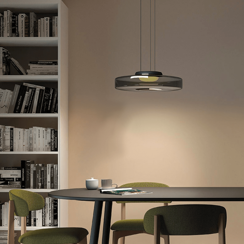 AuroraLicht – Lámpara colgante de vidro Bauhaus | Deseño moderno e axustable