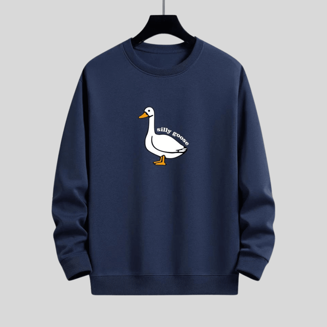 Sudadera con capucha Silly Goose – Comodidad y carácter en estilo streetwear