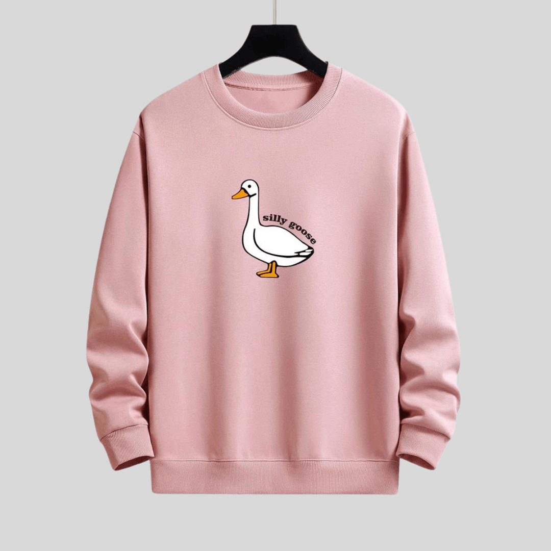 Sudadera con capucha Silly Goose – Comodidad y carácter en estilo streetwear
