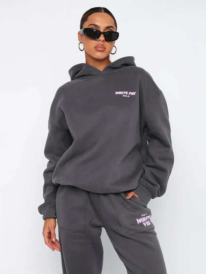 Ezrah – Conjunto de chándal para mujer con sudadera con capucha para correr
