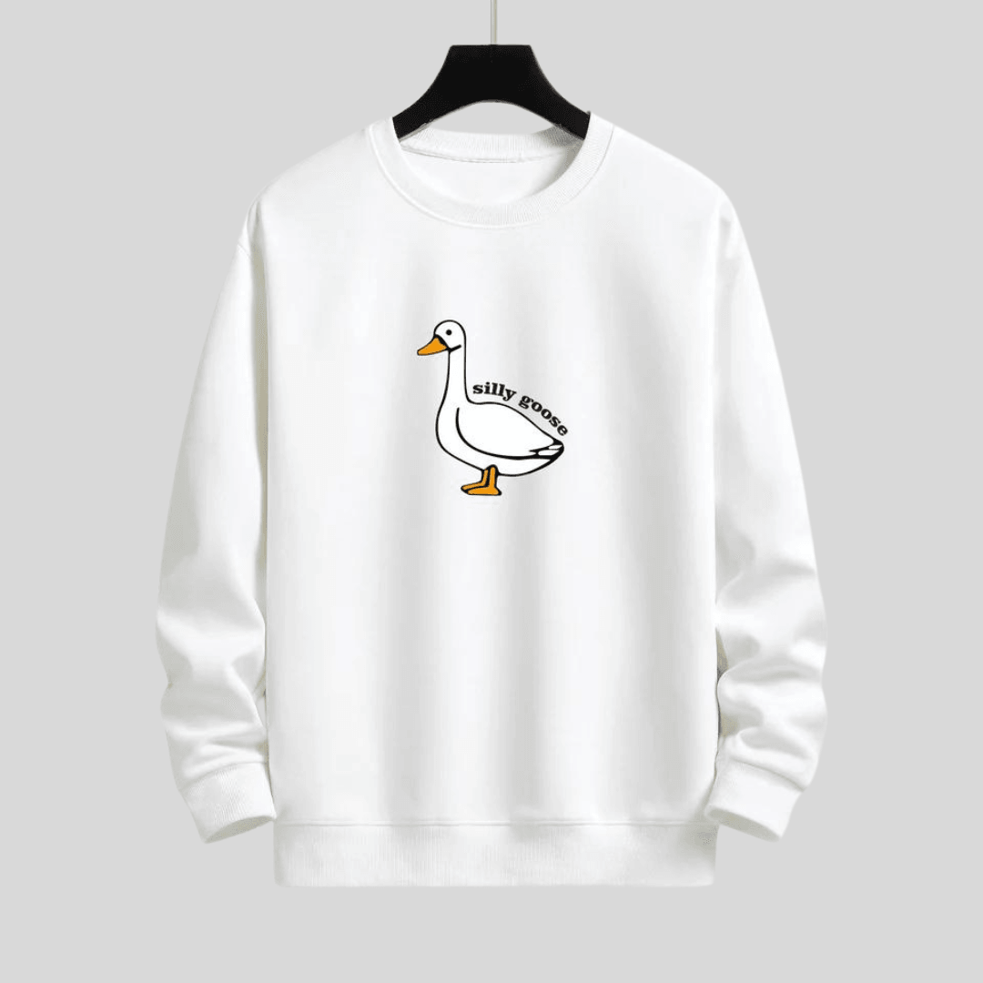 Sudadera con capucha Silly Goose – Comodidad y carácter en estilo streetwear