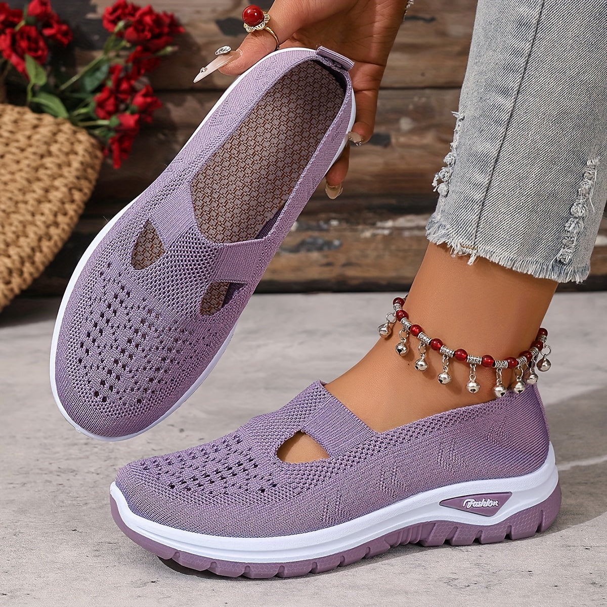 OrthoZen 2.0 Zapatilla de muller – Confort Ortopédico & Sola FlexLite
