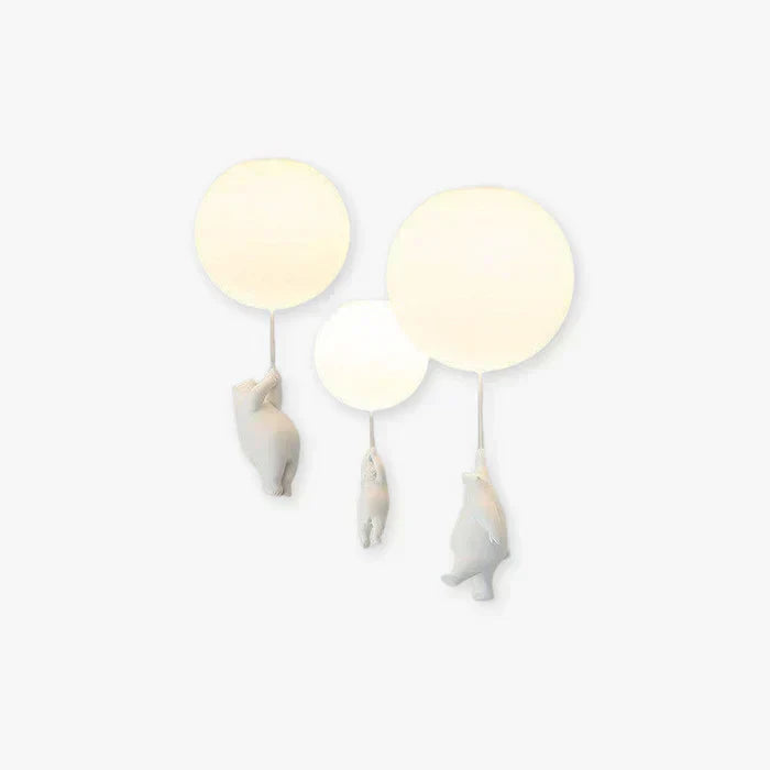 CloudBear Kinderlamp – Plafondlamp met Beer en Ballon Design