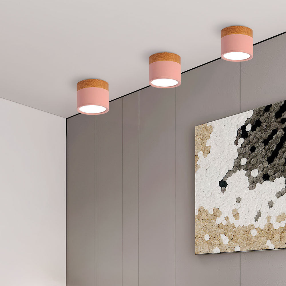 Cylora – Lámpara de techo empotrada compacta – Foco LED moderno de aluminio
