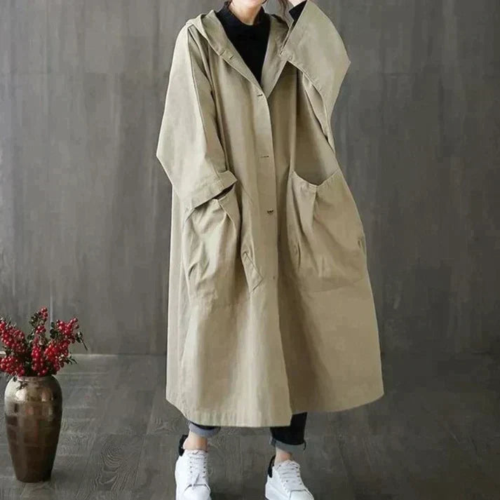 Dael | Abrigo Trench Oversized para Estilo Moderno y Cómodo