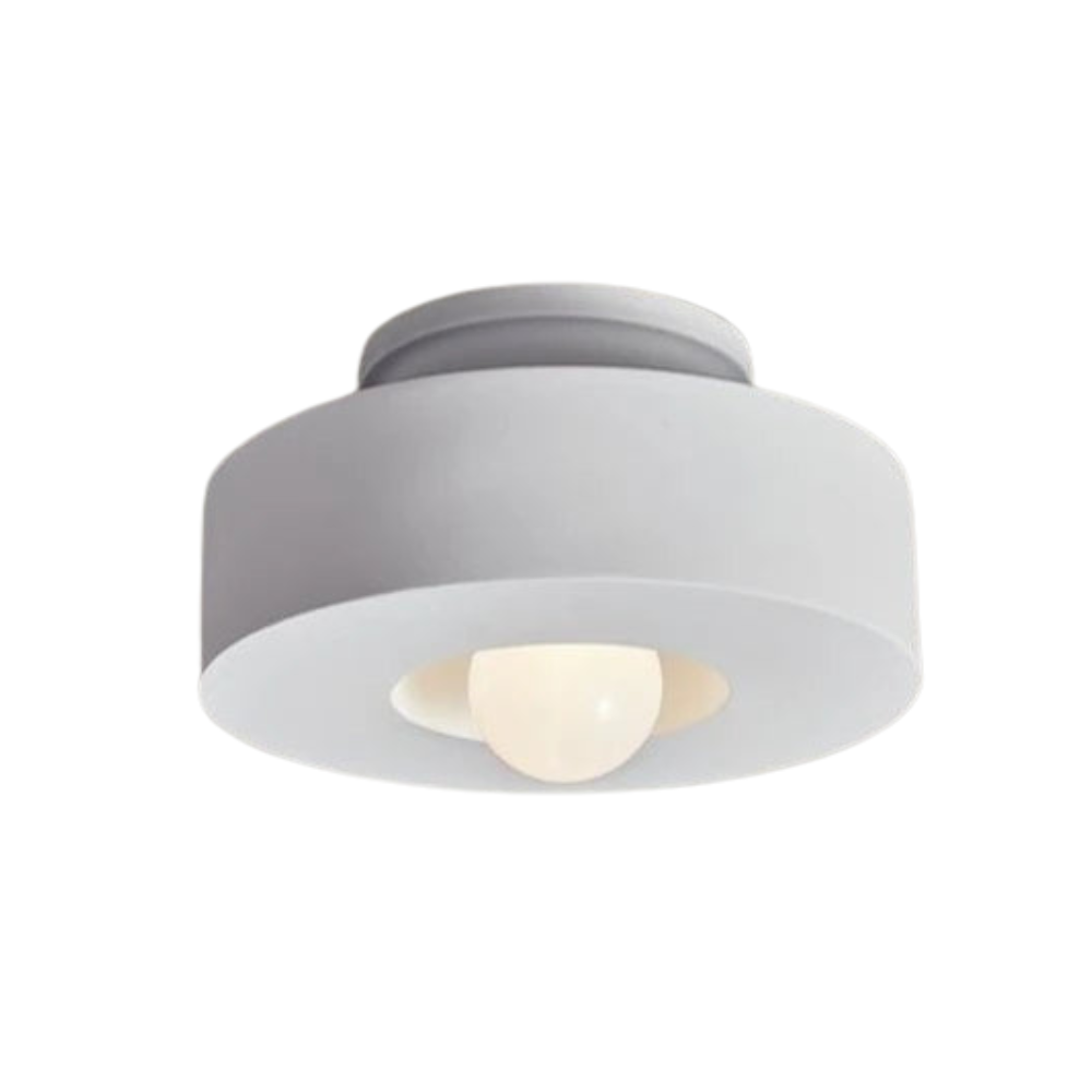 NordicGlow – Moderne Deckenlampe skandinavisches Design – 30 cm weiß