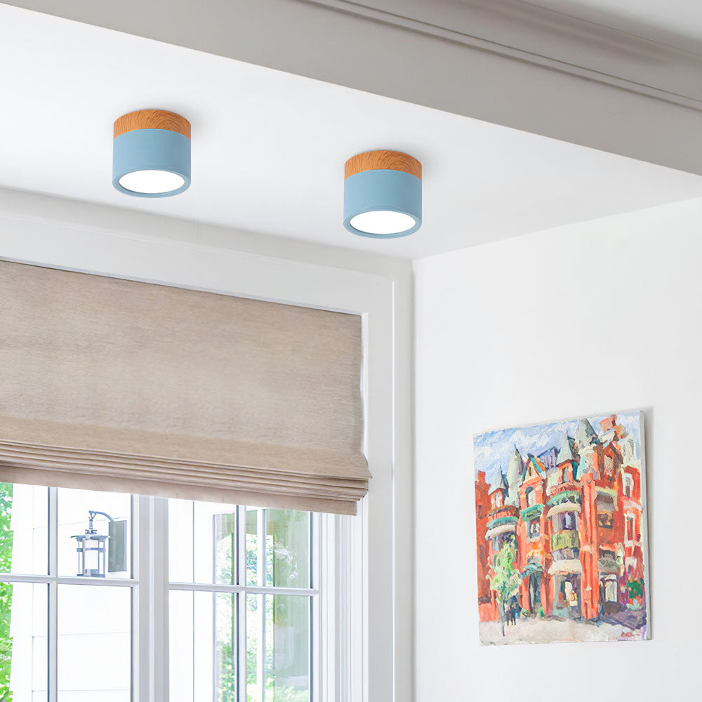 Cylora – Lámpara de techo empotrada compacta – Foco LED moderno de aluminio