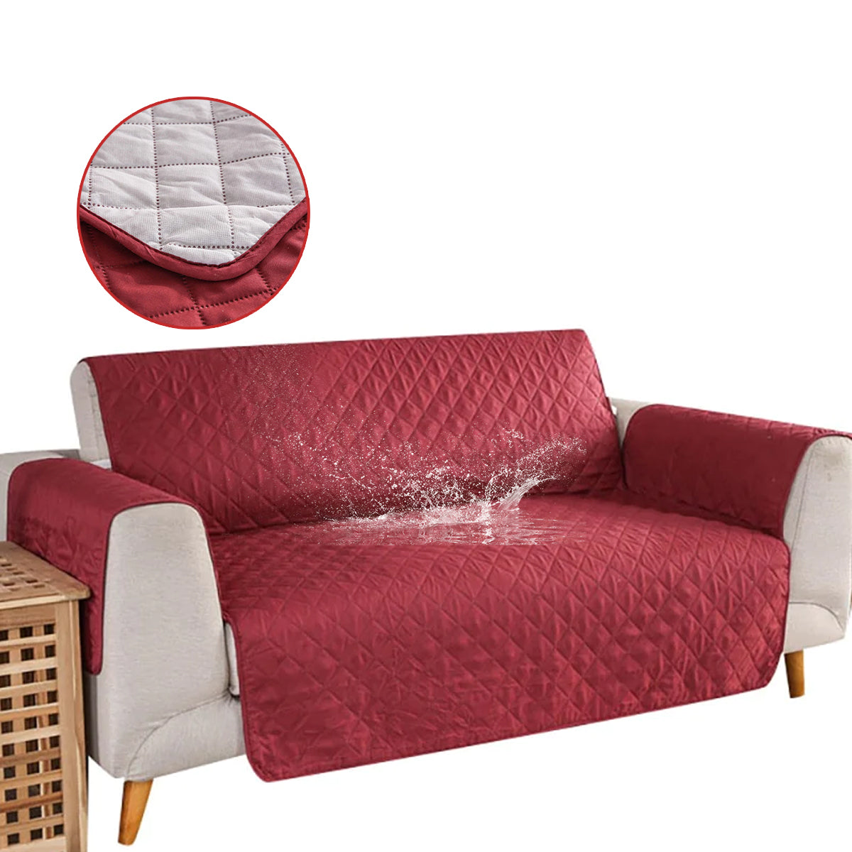 Abriebfester Sofaschutz