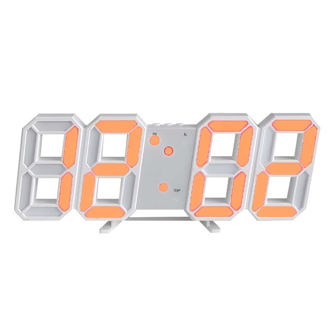 Nyvox - Moderno reloxo de parede dixital LED 3D