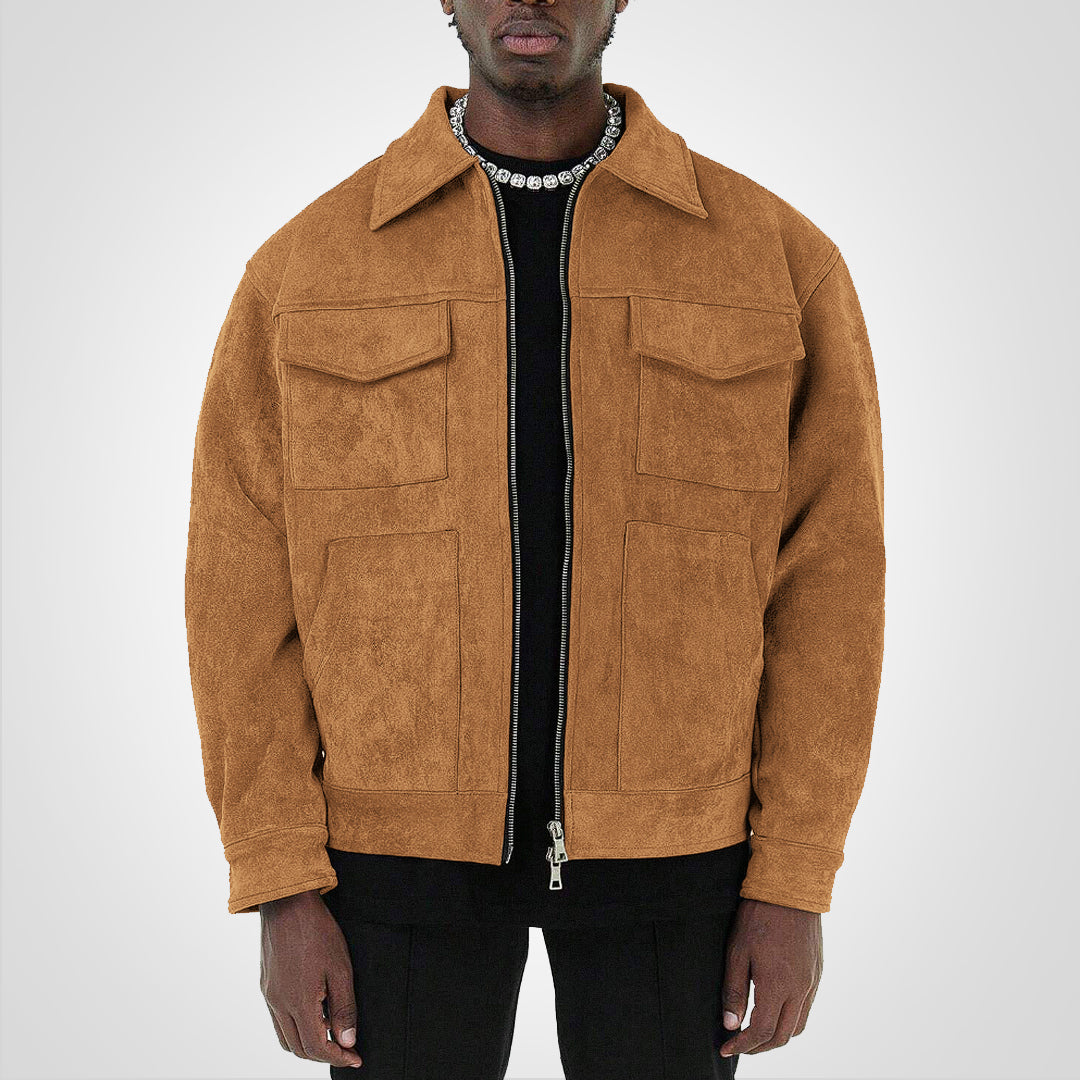 RetroStreet Suede Jacket – Timeless Design & Modern Style