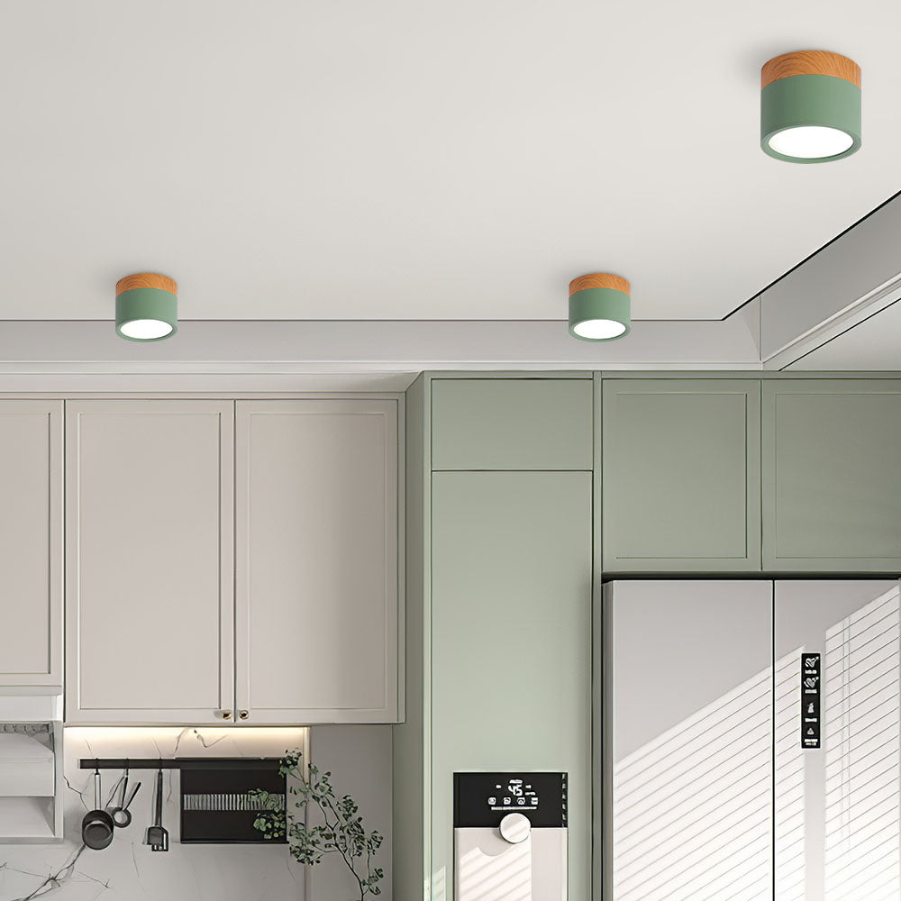Cylora – Lámpara de techo empotrada compacta – Foco LED moderno de aluminio
