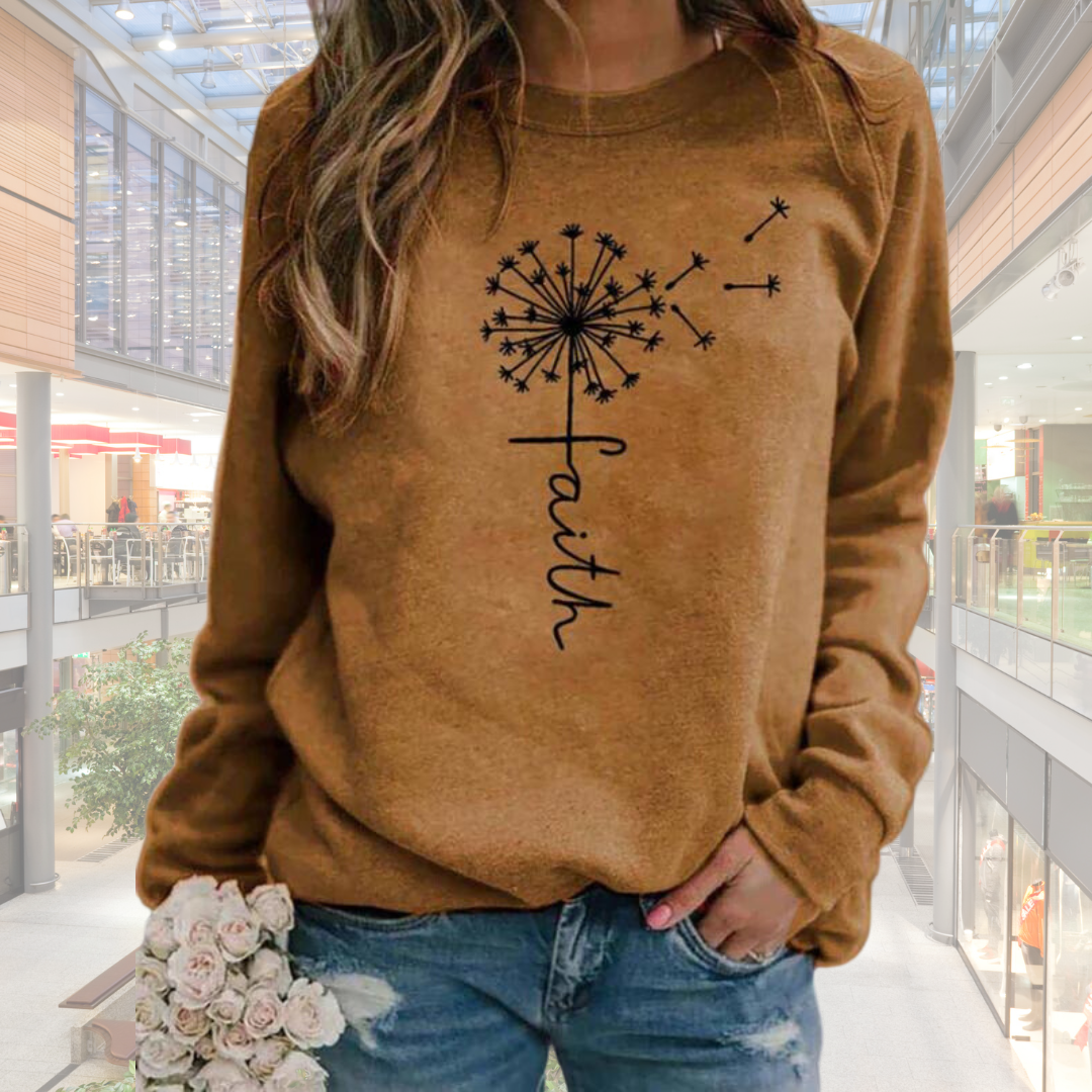 Elena | Suéter 'Faith' elegante