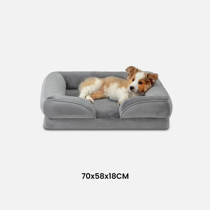 Revalki ElitePaws | Luxuriöses ergonomisches Hundebett