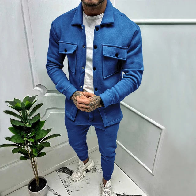 Melzano Joost - Conxunto casual de roupa urbana para homes