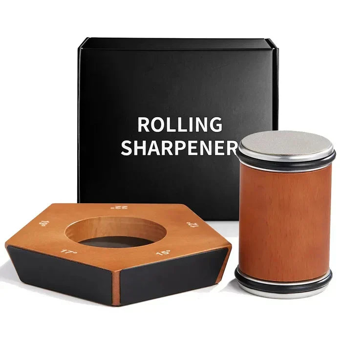 SharpRoll – Afiador manual de rodas de diamante con soporte angular