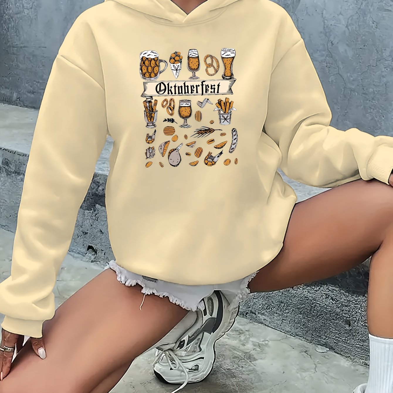 Bavaria Spirit Dameshoodie Anna – warme Oktoberfest hoodie voor herfst en winter