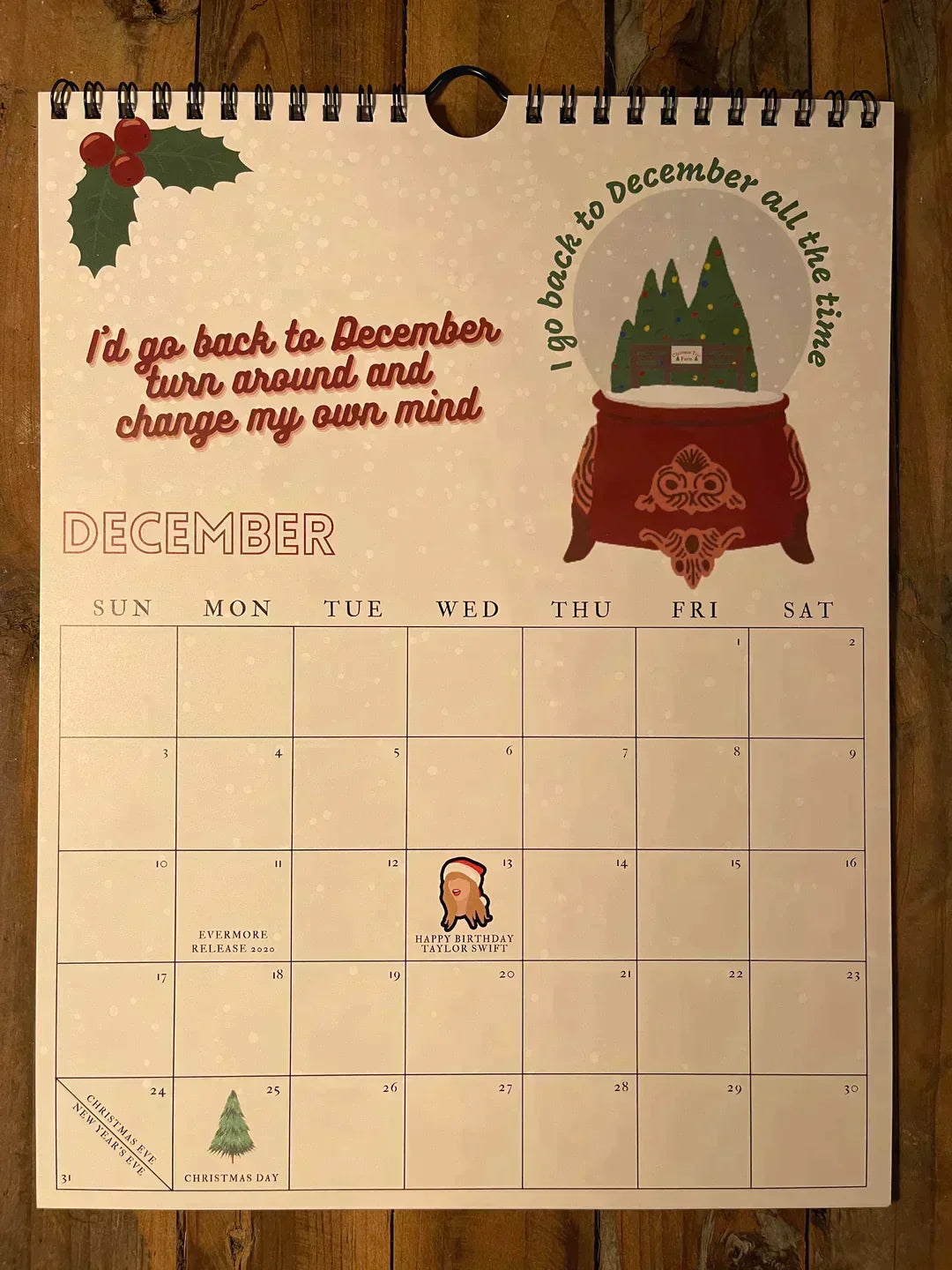 Revalki Taylor Swift Kalender