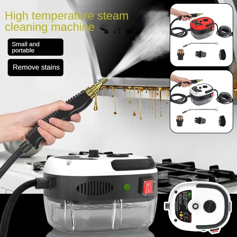2500W HIGH-PRESSURE STEAM CLEANER - 6 SETTINGS FOR HOME & KITCHEN 2