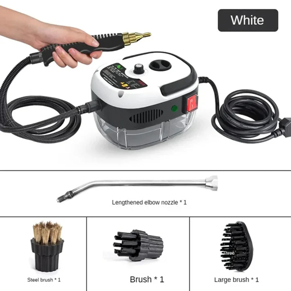 2500W HIGH-PRESSURE STEAM CLEANER - 6 SETTINGS FOR HOME & KITCHEN 7