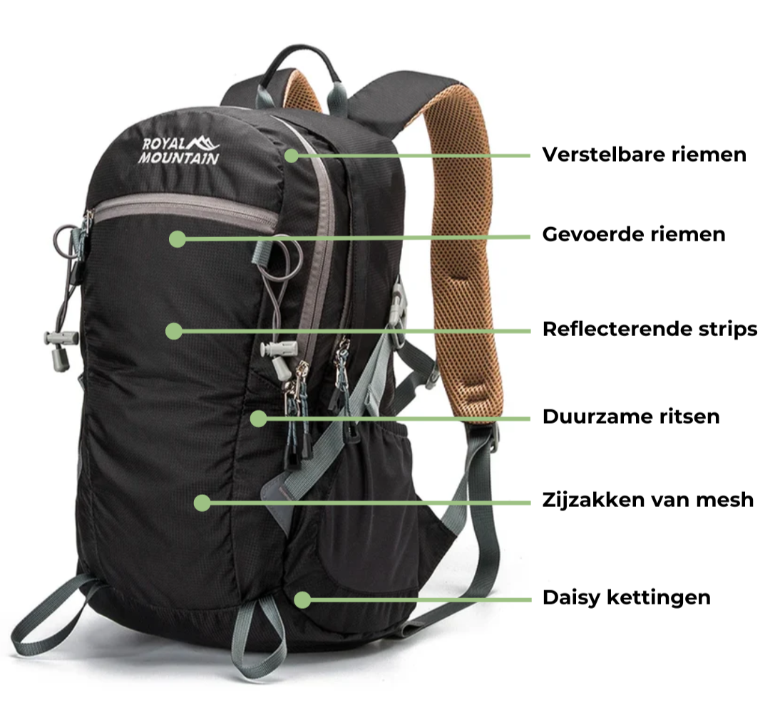 Outdoor-Rucksack – 30L Wasserabweisend & Leicht für Abenteuer