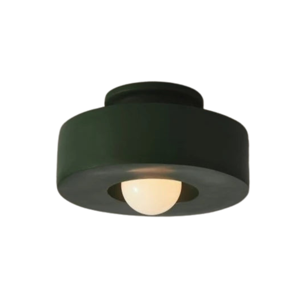 NordicGlow – Moderne Deckenlampe skandinavisches Design – 30 cm weiß