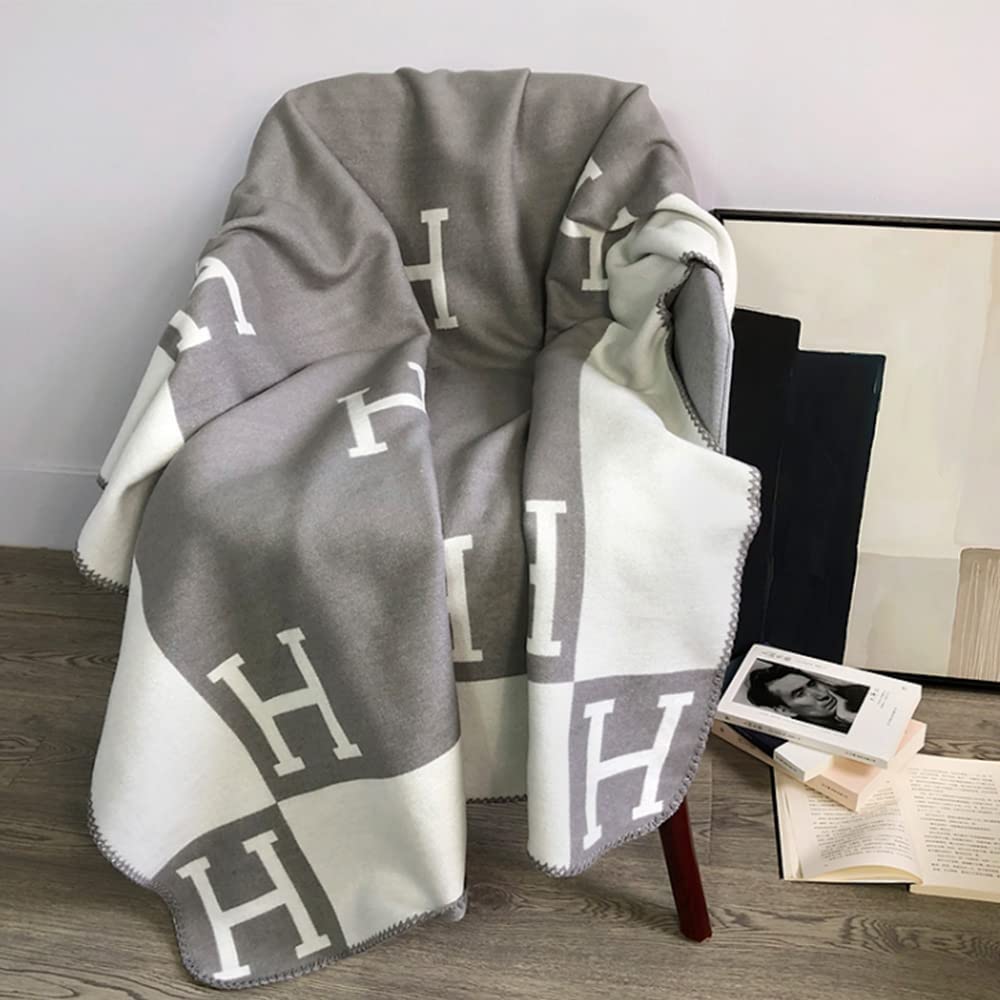 Alvara – Wol-kasjmier deken 150x200 cm, zacht en luxe woonaccessoire