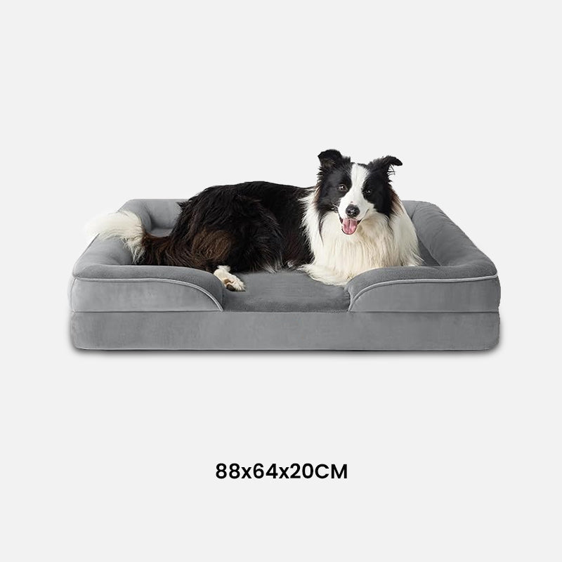 Revalki ElitePaws | Luxuriöses ergonomisches Hundebett