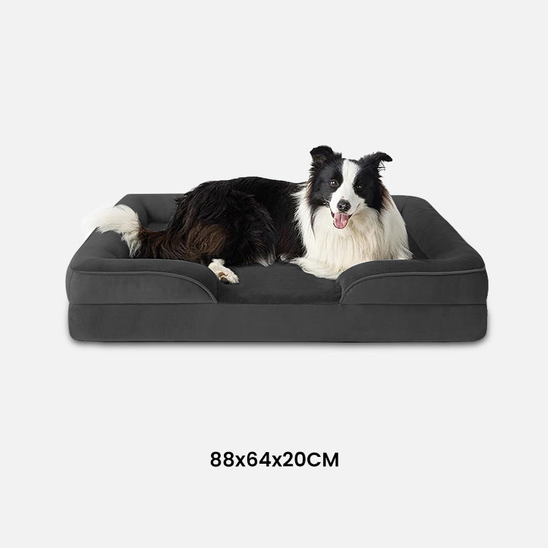 Revalki ElitePaws | Luxuriöses ergonomisches Hundebett