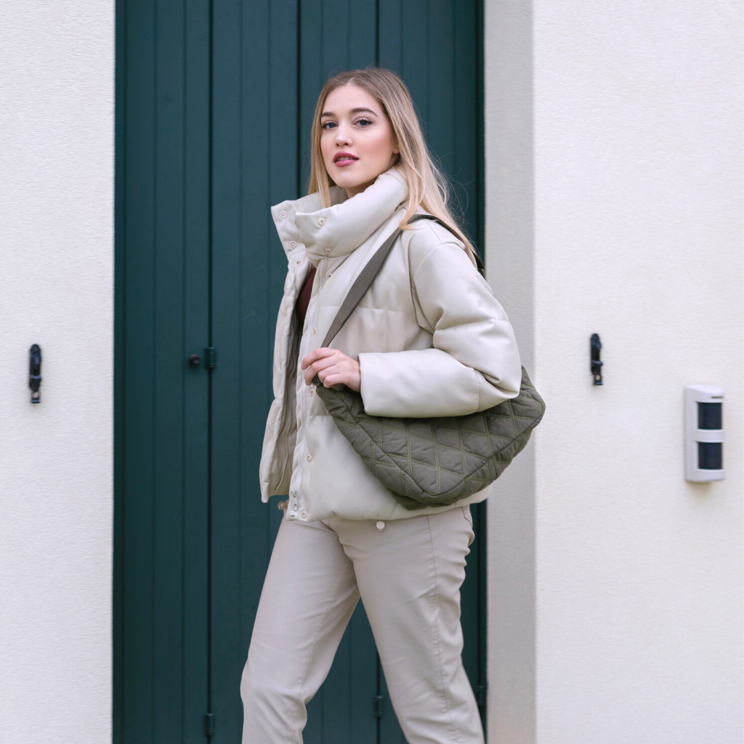 Revalki Quilted Puffer Bag